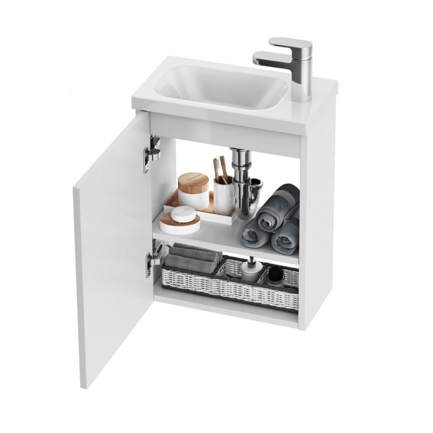 Ravak X000000540 - Anta sinistra per mobile sottolavabo CHROME 37,5x53 cm bianca