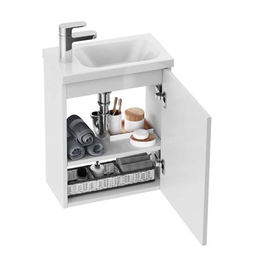 Ravak X000000540 - Anta destra per mobile sotto lavabo CHROME  37,5x53 cm bianco