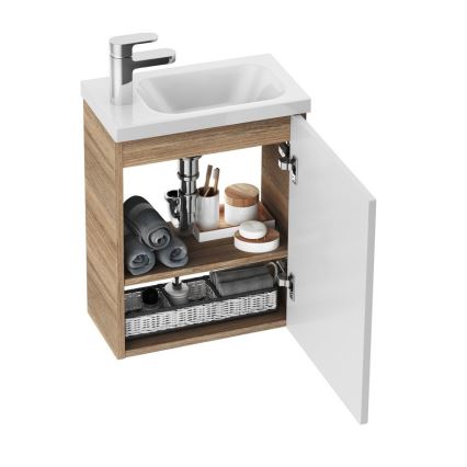 Ravak X000000540 - Anta destra per mobile sotto lavabo CHROME  37,5x53 cm bianco