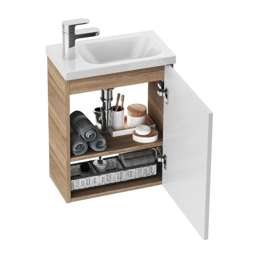Ravak X000000540 - Anta destra per mobile sotto lavabo CHROME  37,5x53 cm bianco
