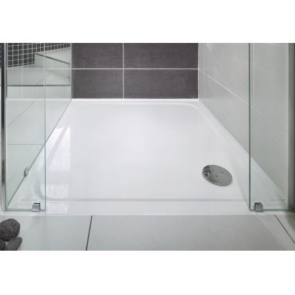 Ravak X01309 - Sifone per piatto doccia Ø 11,6 cm, finitura cromo lucido