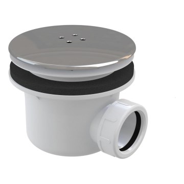 Ravak X01314 - Sifone per piatto doccia Ø 11,6 cm cromato lucido