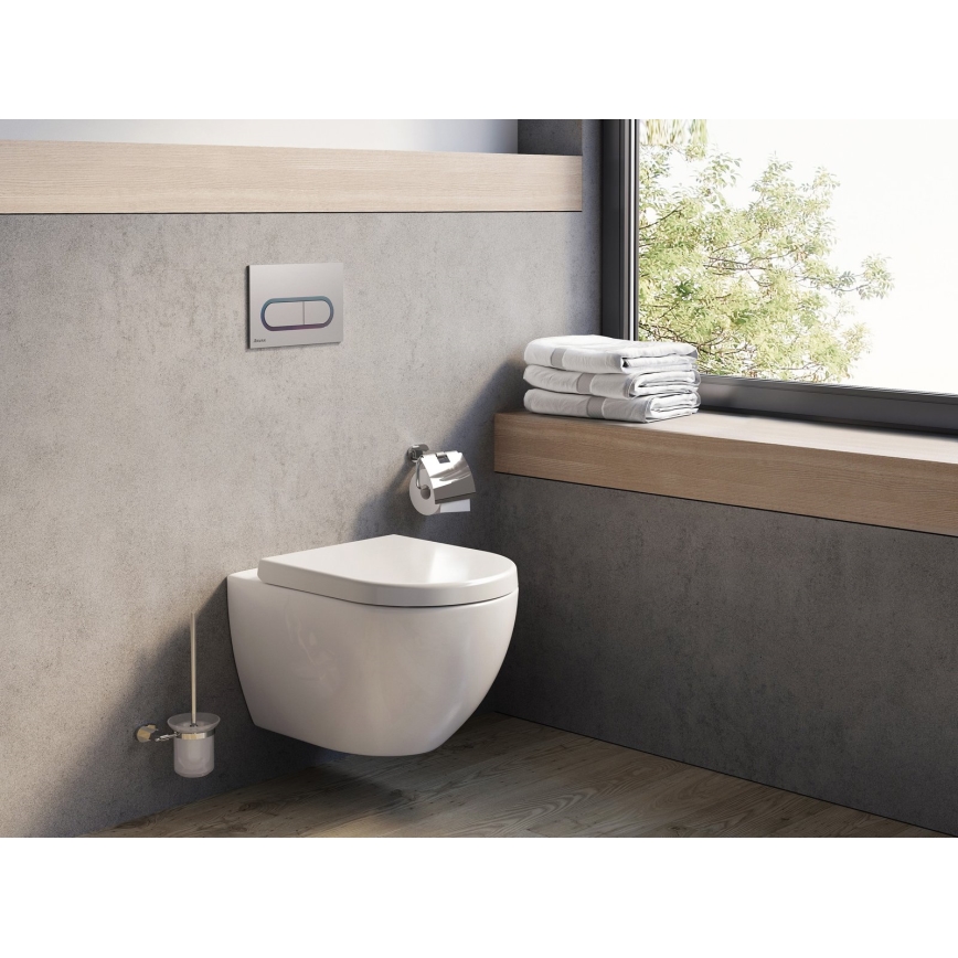 Ravak X01516 - WC sospeso UNI CHROME ceramica/bianco