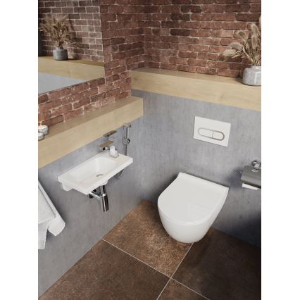 Ravak X01516 - WC sospeso UNI CHROME ceramica/bianco