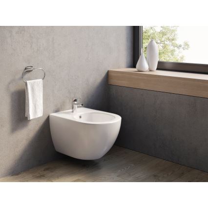 Ravak X01517 - Bidet sospeso UNI CHROME ceramica/bianco