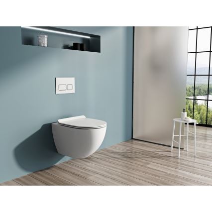 Ravak X01861 - Sedile per WC SoftClose VITA SLIM bianco