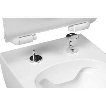 Ravak X01861 - Sedile per WC SoftClose VITA SLIM bianco