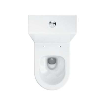 Ravak X01870 - WC combinato senza brida con sedile SoftClose OPTIMA ceramica/bianco