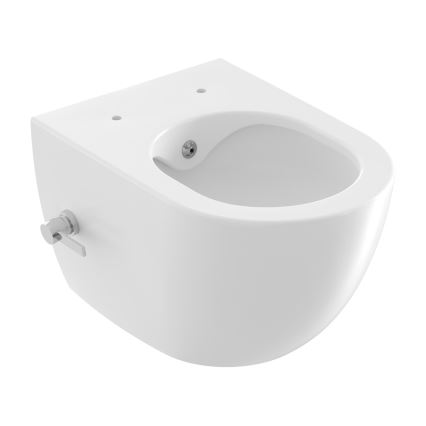 Ravak X01912 - WC sospeso con ugello bidet CHROME ceramica/bianco