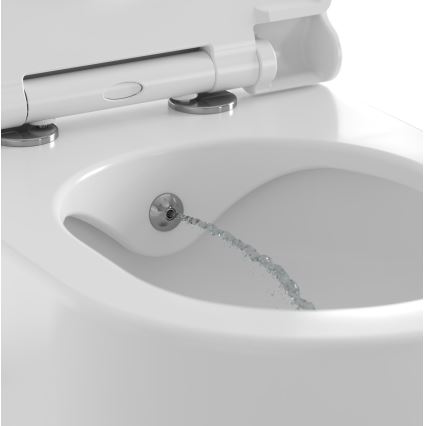 Ravak X01912 - WC sospeso con ugello bidet CHROME ceramica/bianco