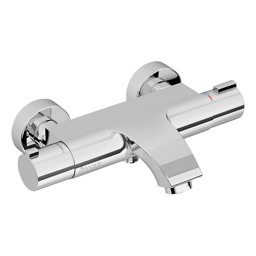 Ravak X070046 - Miscelatore termostatico per vasca TERMO, cromo lucido