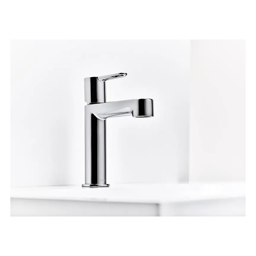 Ravak X070113 - Miscelatore per lavabo PURI 19,1 cm cromo lucido