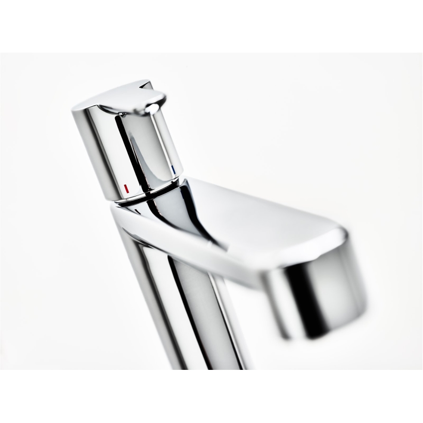Ravak X070114 - Miscelatore per lavabo PURI 32,2 cm cromo lucido