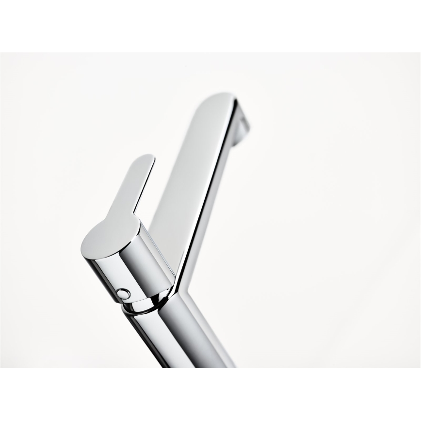 Ravak X070114 - Miscelatore per lavabo PURI 32,2 cm cromo lucido