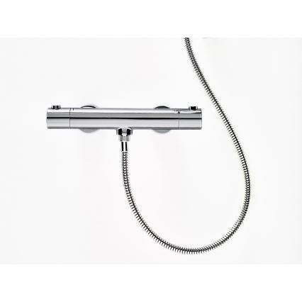 Ravak X070116 - Miscelatore termostatico per doccia PURI, cromo lucido