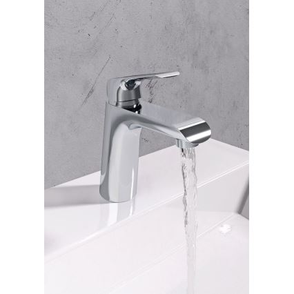 Ravak X070118 - Miscelatore per lavabo FLAT 15,1 cm cromo lucido