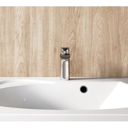 Ravak X070118 - Miscelatore per lavabo FLAT 15,1 cm cromo lucido