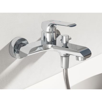 Ravak X070119 - Miscelatore per vasca FLAT cromato lucido