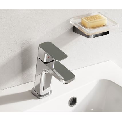 Ravak X070129 - Miscelatore per lavabo FREE 17,1 cm, cromo lucido