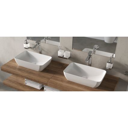 Ravak X070130 - Miscelatore per lavabo FREE 33,4 cm, finitura cromo lucido