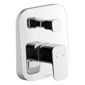 Ravak X070134 - Miscelatore per doccia da incasso FREE, cromo lucido
