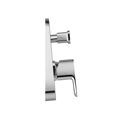 Ravak X070134 - Miscelatore per doccia da incasso FREE, cromo lucido