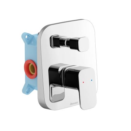 Ravak X070136 - Miscelatore doccia da incasso FREE, cromo lucido