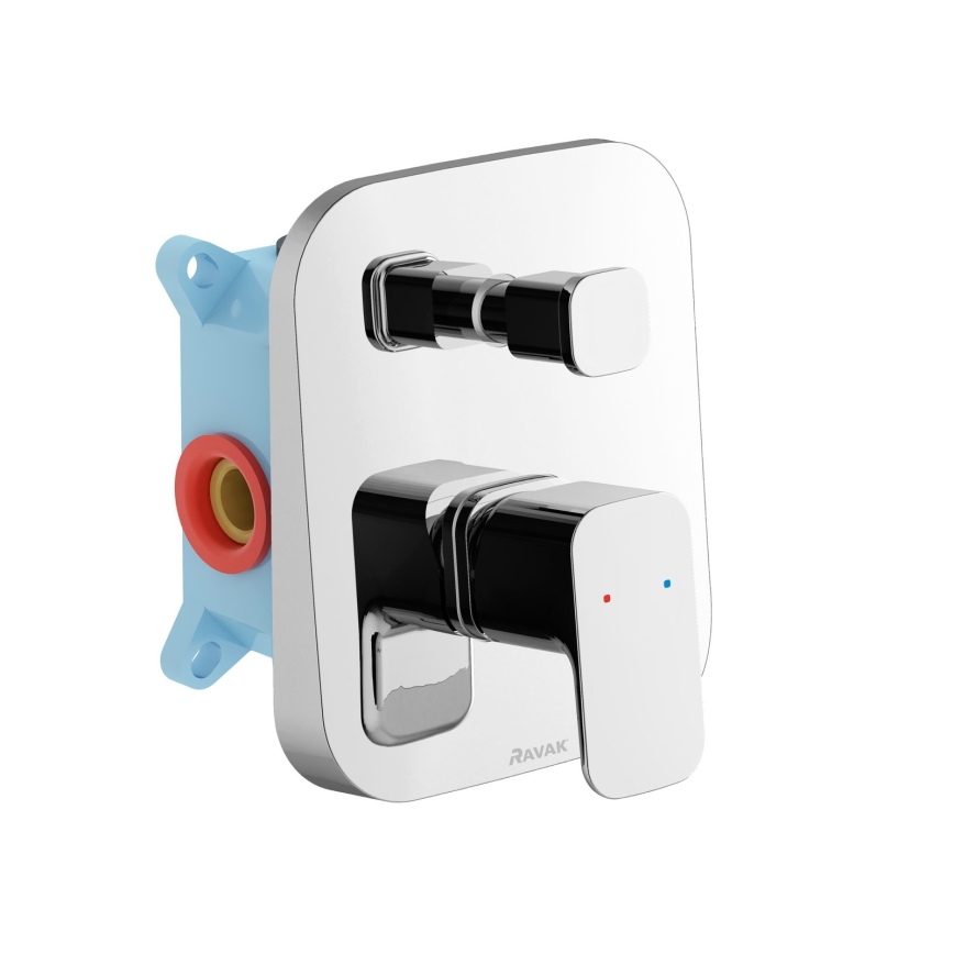 Ravak X070136 - Miscelatore doccia da incasso FREE, cromo lucido