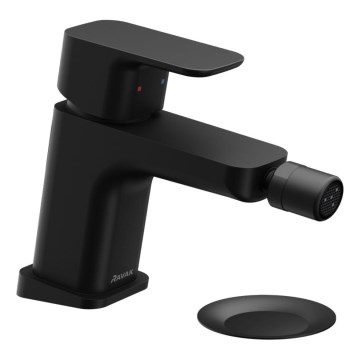Ravak X070155 - Miscelatore per bidet + piletta FREE nero