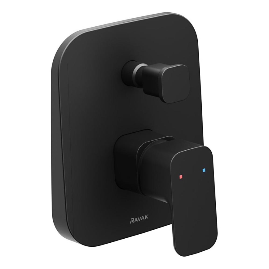 Ravak X070158 - Miscelatore doccia da incasso FREE nero