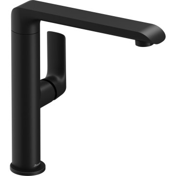 Ravak X070174 - Miscelatore per lavabo/lavello FLAT 26,2 cm nero opaco