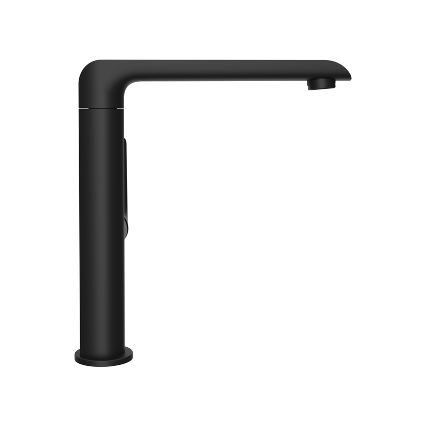Ravak X070174 - Miscelatore per lavabo/lavello FLAT 26,2 cm nero opaco