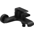 Ravak X070175 - Miscelatore per vasca FLAT nero opaco