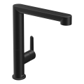 Ravak X070183 - Miscelatore per lavabo PURI 26,9 cm nero