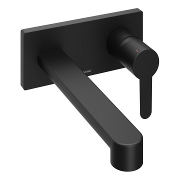 Ravak X070184 - Miscelatore per lavabo da incasso PURI nero