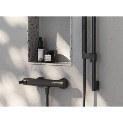 Ravak X070187 - Miscelatore doccia PURI nero