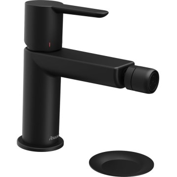 Ravak X070189 - Miscelatore per bidet + piletta PURI nera