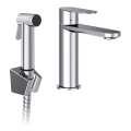 Ravak X070450 - Miscelatore per lavabo con doccetta igienica CHROME cromo lucido