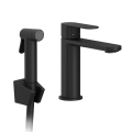 Ravak X070462 - Miscelatore per lavabo con doccetta bidet CHROME nero