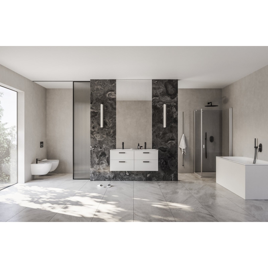 Ravak X070466 - Miscelatore doccia da incasso CHROME nero