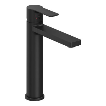 Ravak X070489 - Miscelatore per lavabo SOLAR 23 cm nero