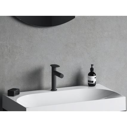 Ravak X070542 - Miscelatore per lavabo SPRING 18,9 cm nero