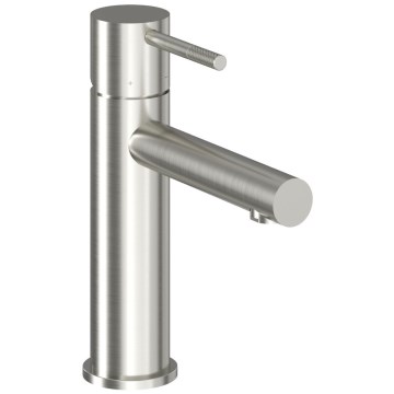Ravak X070644 - Miscelatore per lavabo NOX 19 cm acciaio inox spazzolato