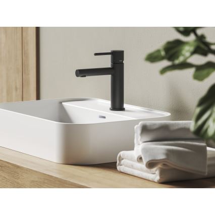Ravak X070648 - Miscelatore per lavabo NOX 19 cm nero opaco