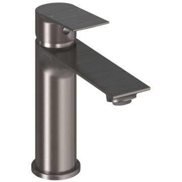 Ravak X070652 - Miscelatore per lavabo PLAN 16,8 cm, grafite spazzolato