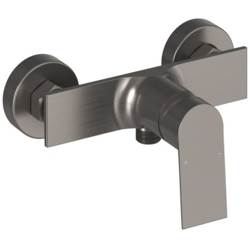 Ravak X070655 - Miscelatore doccia PLAN, grafite spazzolato