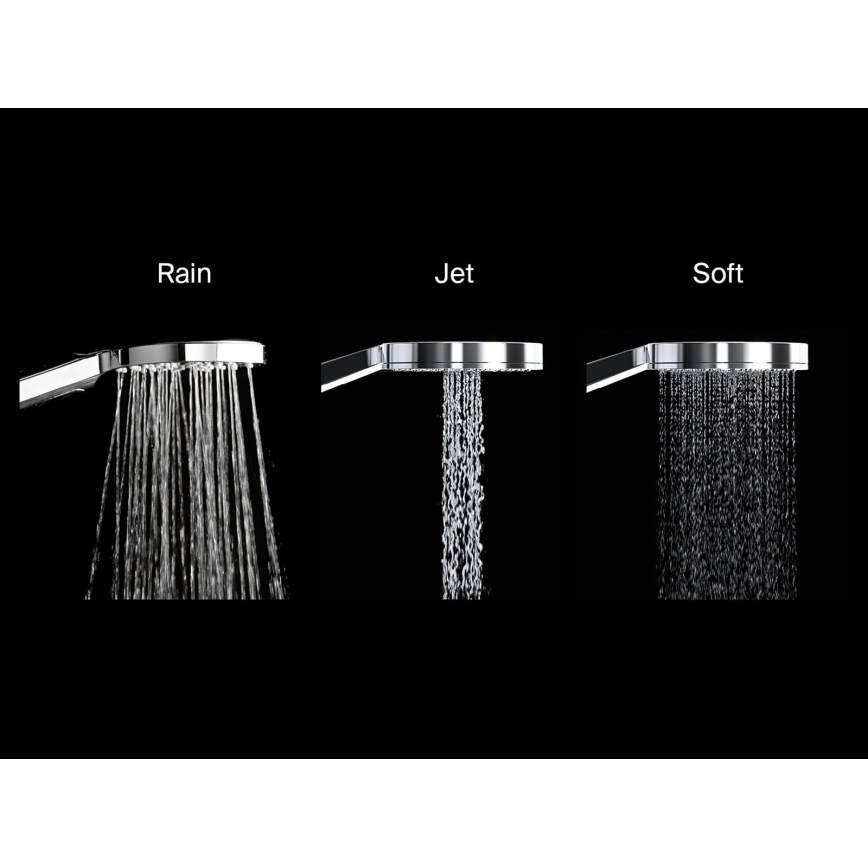 Ravak X07P009 - Doccetta a mano FLAT in cromo lucido