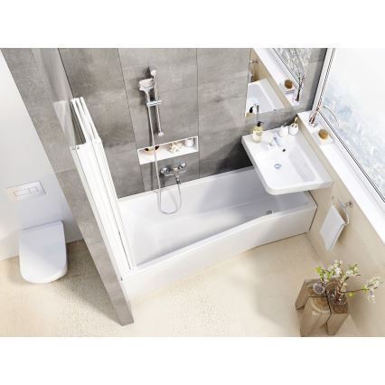 Ravak X07P012 - Asta doccia 66,5 cm cromo lucido