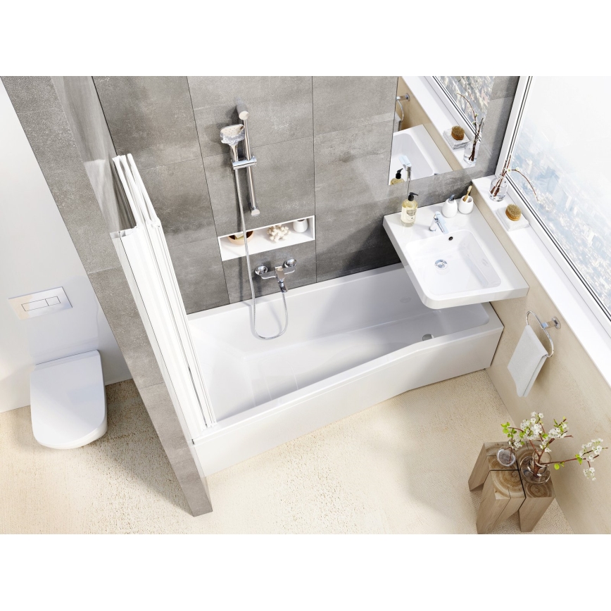 Ravak X07P012 - Asta doccia 66,5 cm cromo lucido