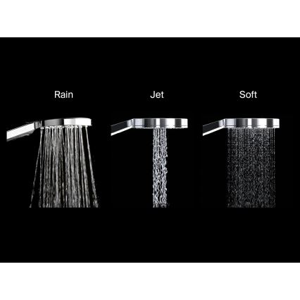 Ravak X07P177 - Set doccia in cromo lucido